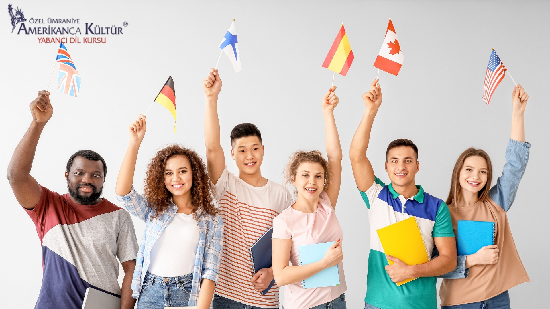 İngilizce, Almanca, Fransızca, Rusça, İspanyolca, Arapça ve Türkçe Kursları